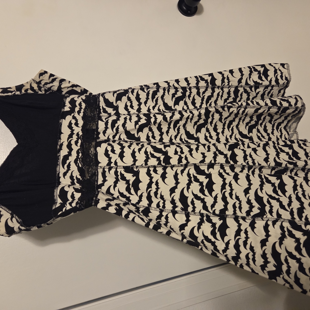 Vintage Shrine Of Hollywood Bats Dress